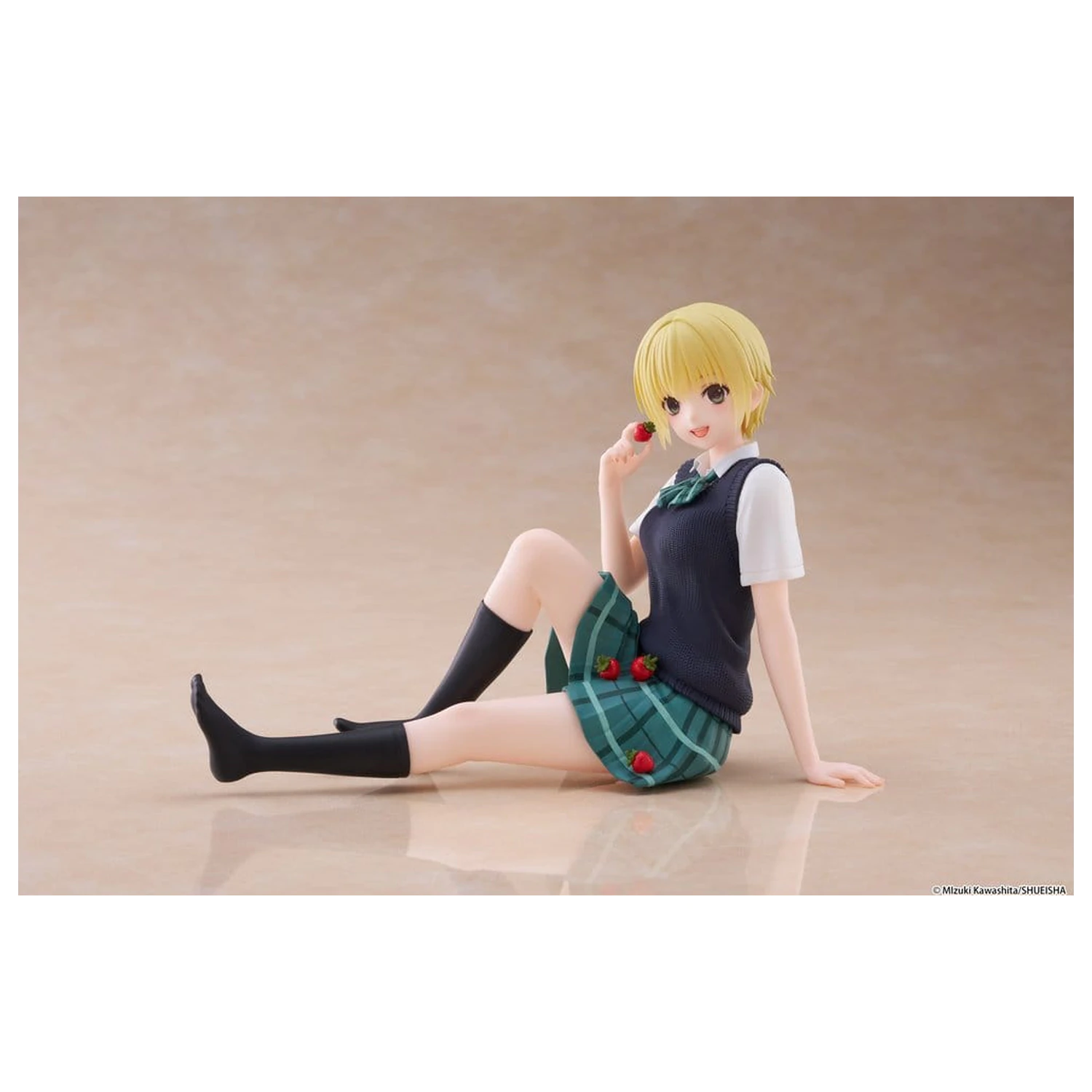 Strawberry 100% Figurină drăguță de birou din PVC Tsukasa Nishino (School uniform Ver.) 13 cm poza produsului