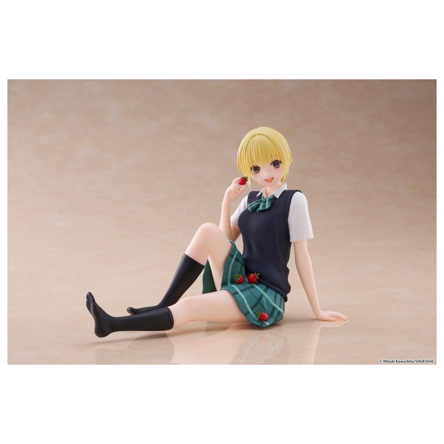 Strawberry 100% Figurină drăguță de birou din PVC Tsukasa Nishino (School uniform Ver.) 13 cm poza produsului
