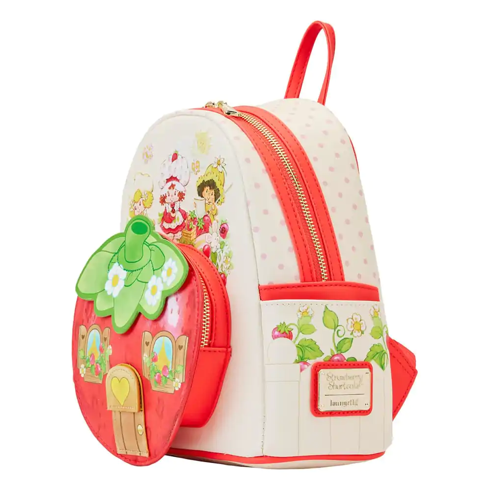 Rucsac Mini Strawberry Shortcake by Loungefly Casă Căpșună poza produsului