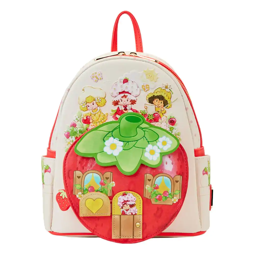 Rucsac Mini Strawberry Shortcake by Loungefly Casă Căpșună poza produsului