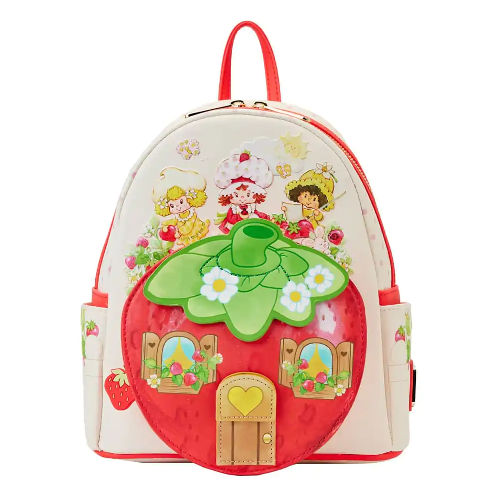 Rucsac Mini Strawberry Shortcake by Loungefly Casă Căpșună poza produsului