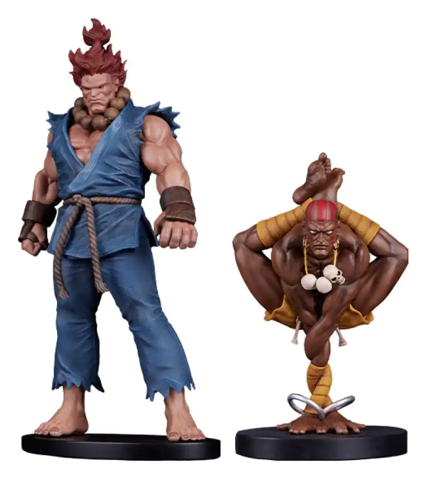 Statuete PVC Street Fighter 1/10 Akuma & Dhalsim 21 cm poza produsului