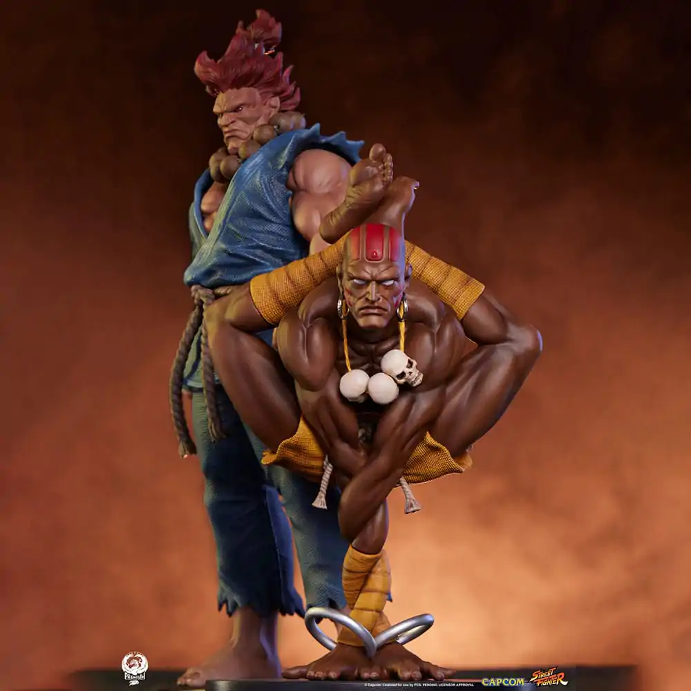 Statuete PVC Street Fighter 1/10 Akuma & Dhalsim 21 cm poza produsului