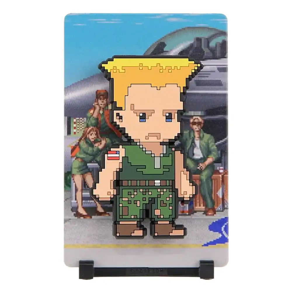 Street Fighter 2 FiGGYZ Magnet Colectionabil Guile 11 cm poza produsului
