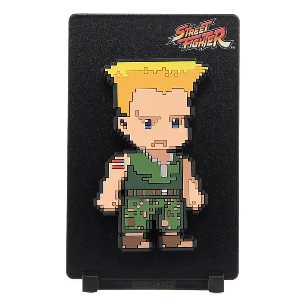 Street Fighter 2 FiGGYZ Magnet Colectionabil Guile 11 cm poza produsului