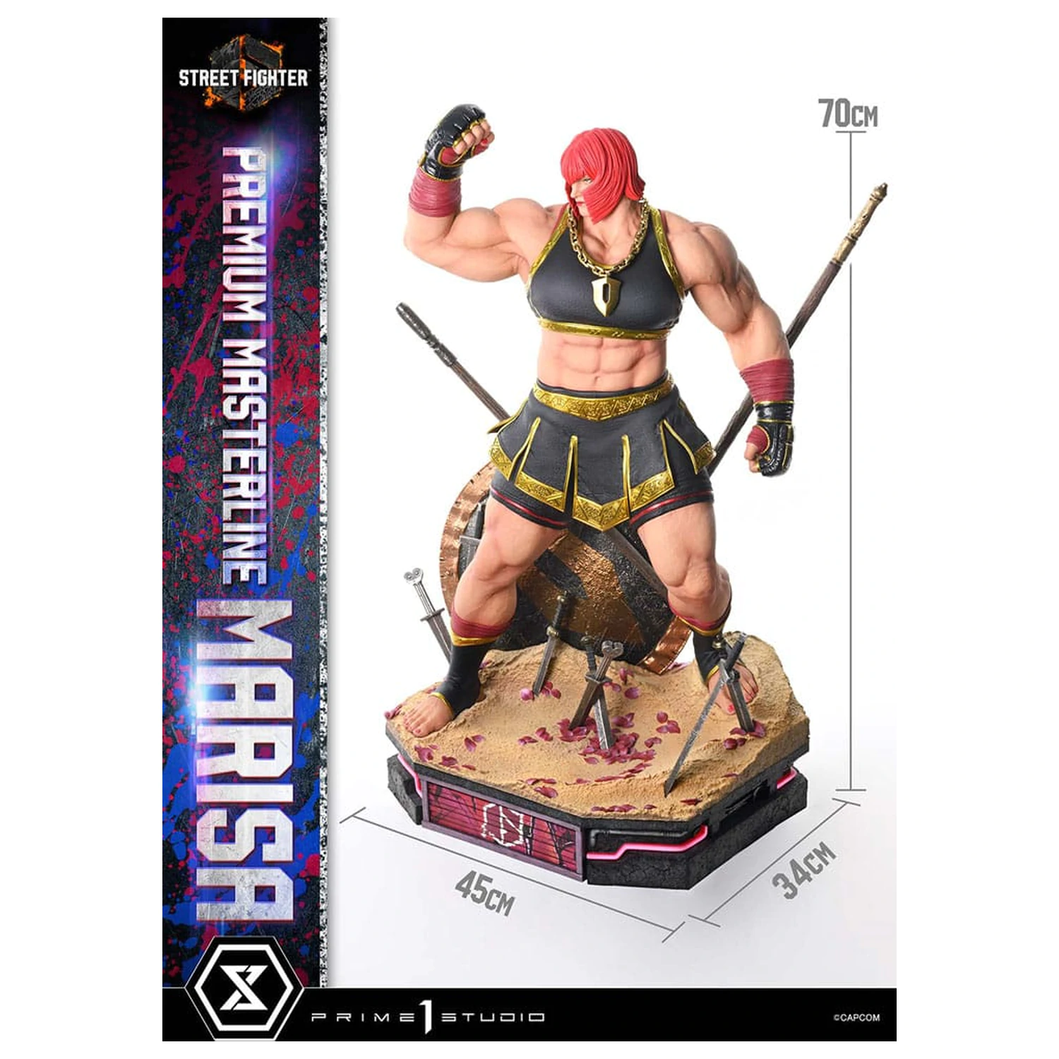 Street Fighter 6 Premium Masterline Series Statuie 1/4 Marisa 70 cm poza produsului