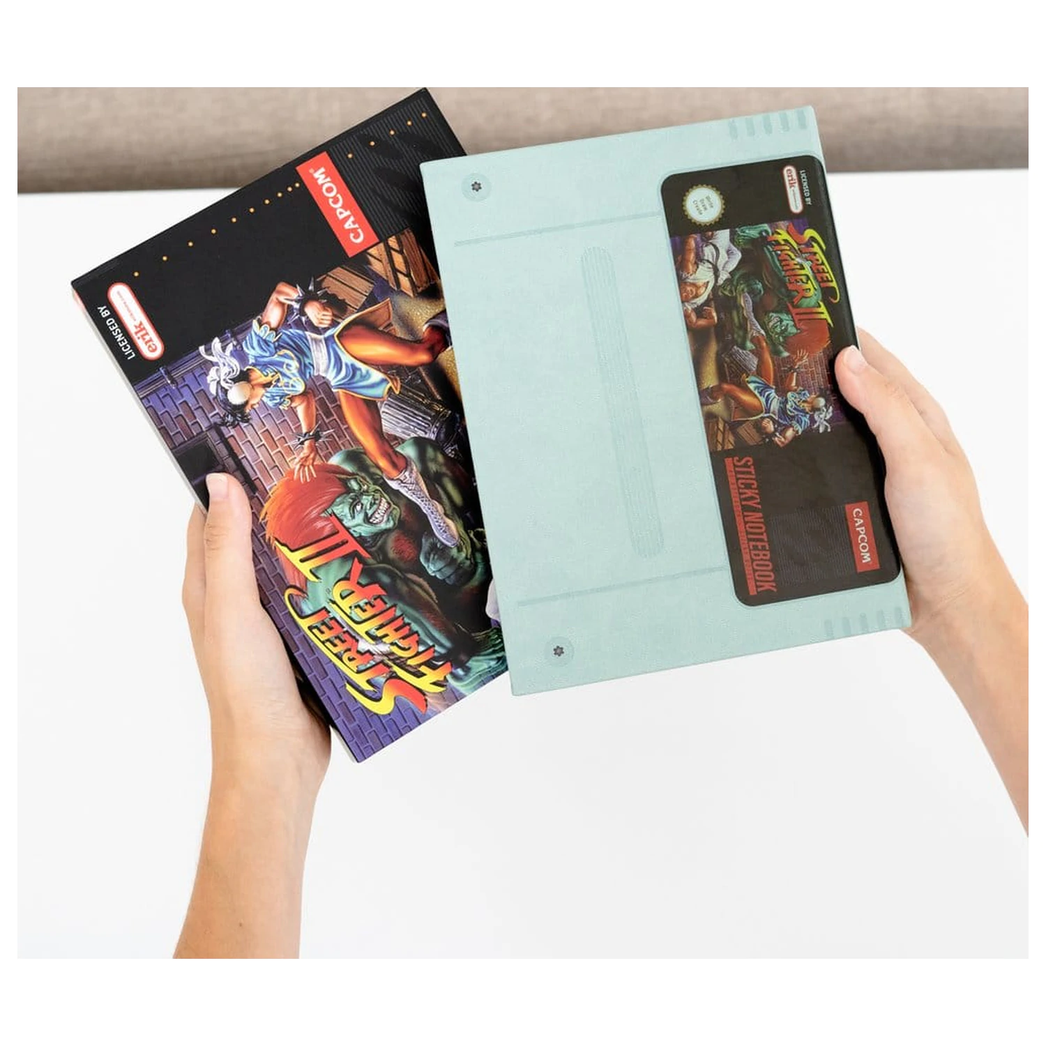 Street Fighter A5 premium blocnotes cu notițe adezive poza produsului