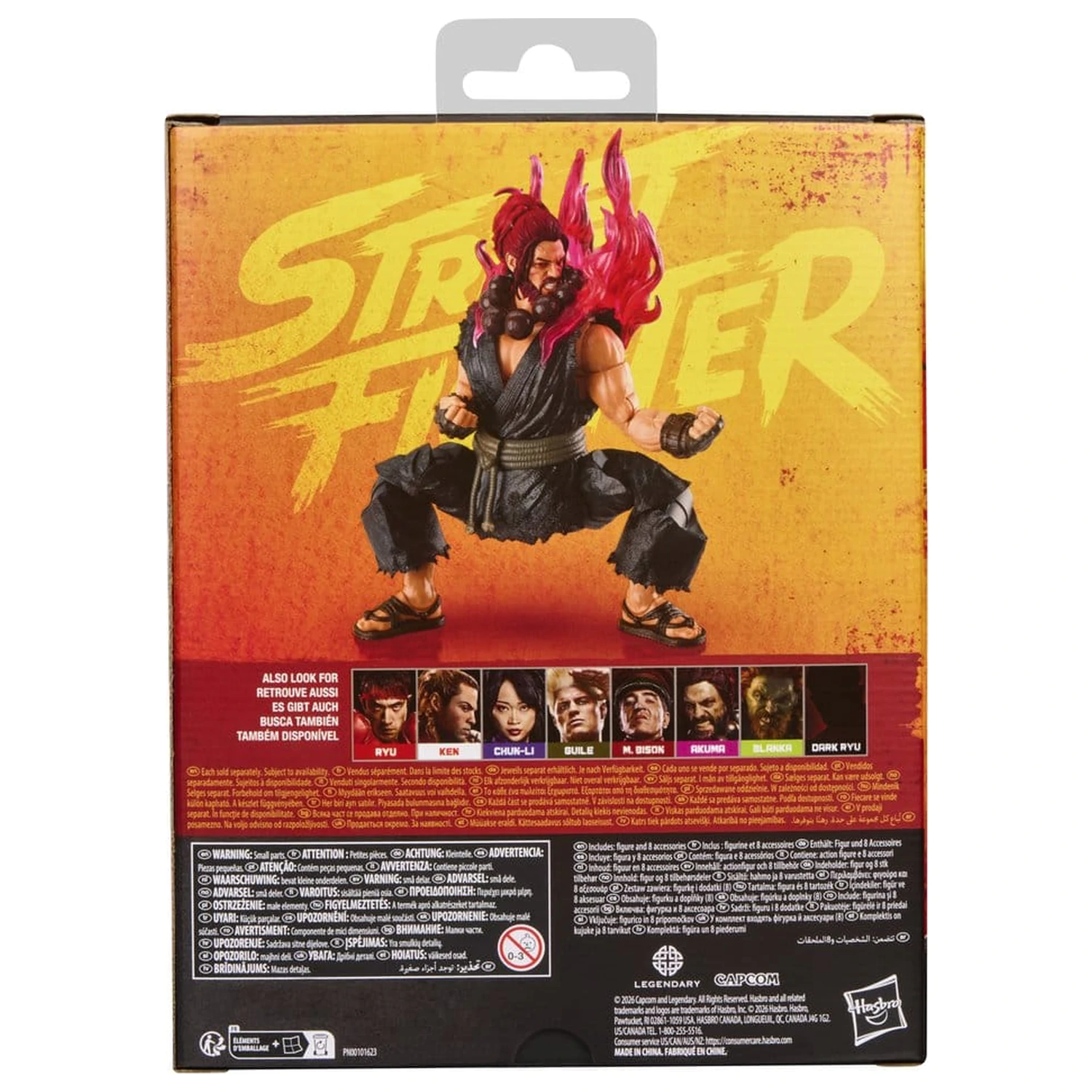 Street Fighter Figurina de actiune Akuma 15 cm poza produsului