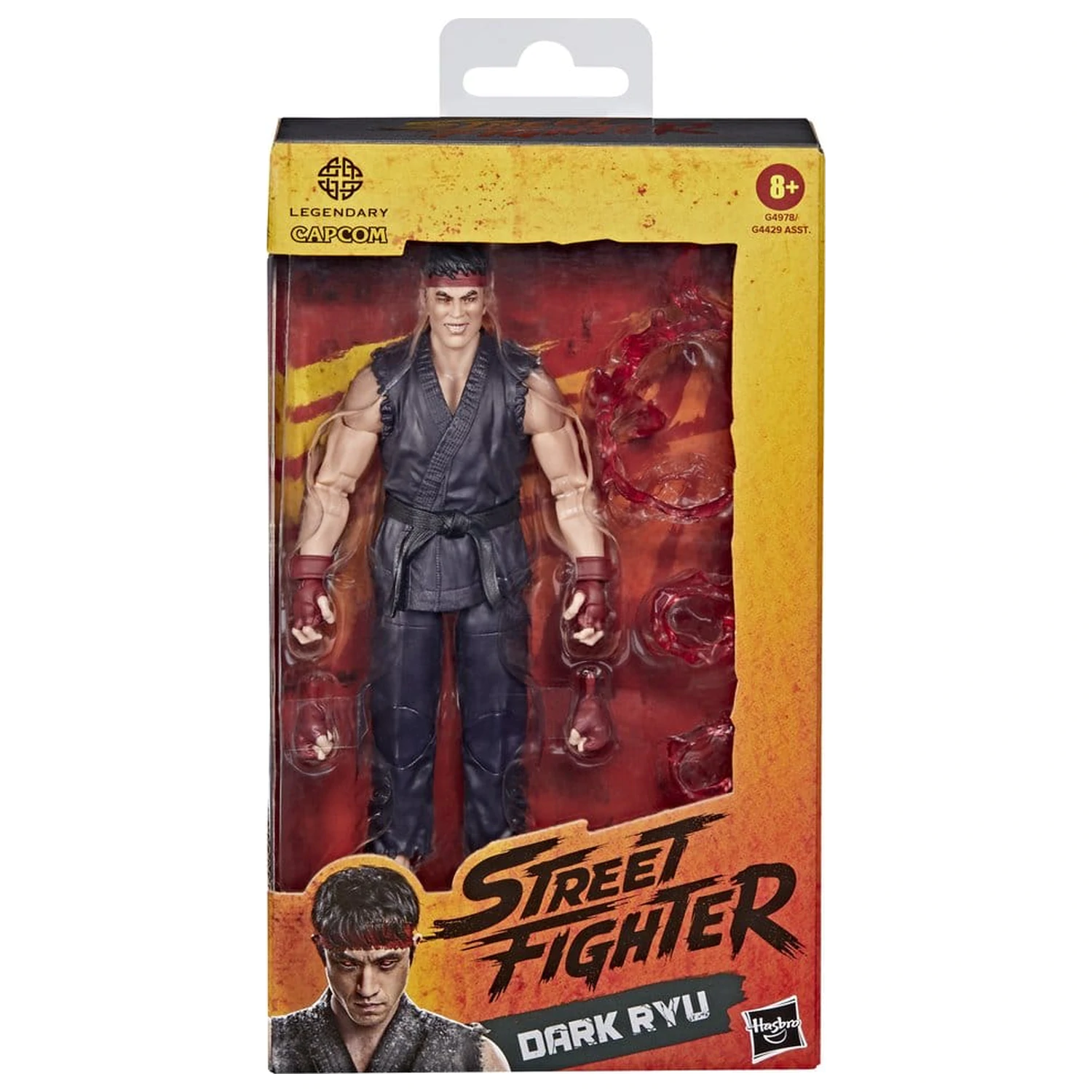 Figurina de actiune Street Fighter Dark Ryu 15 cm poza produsului
