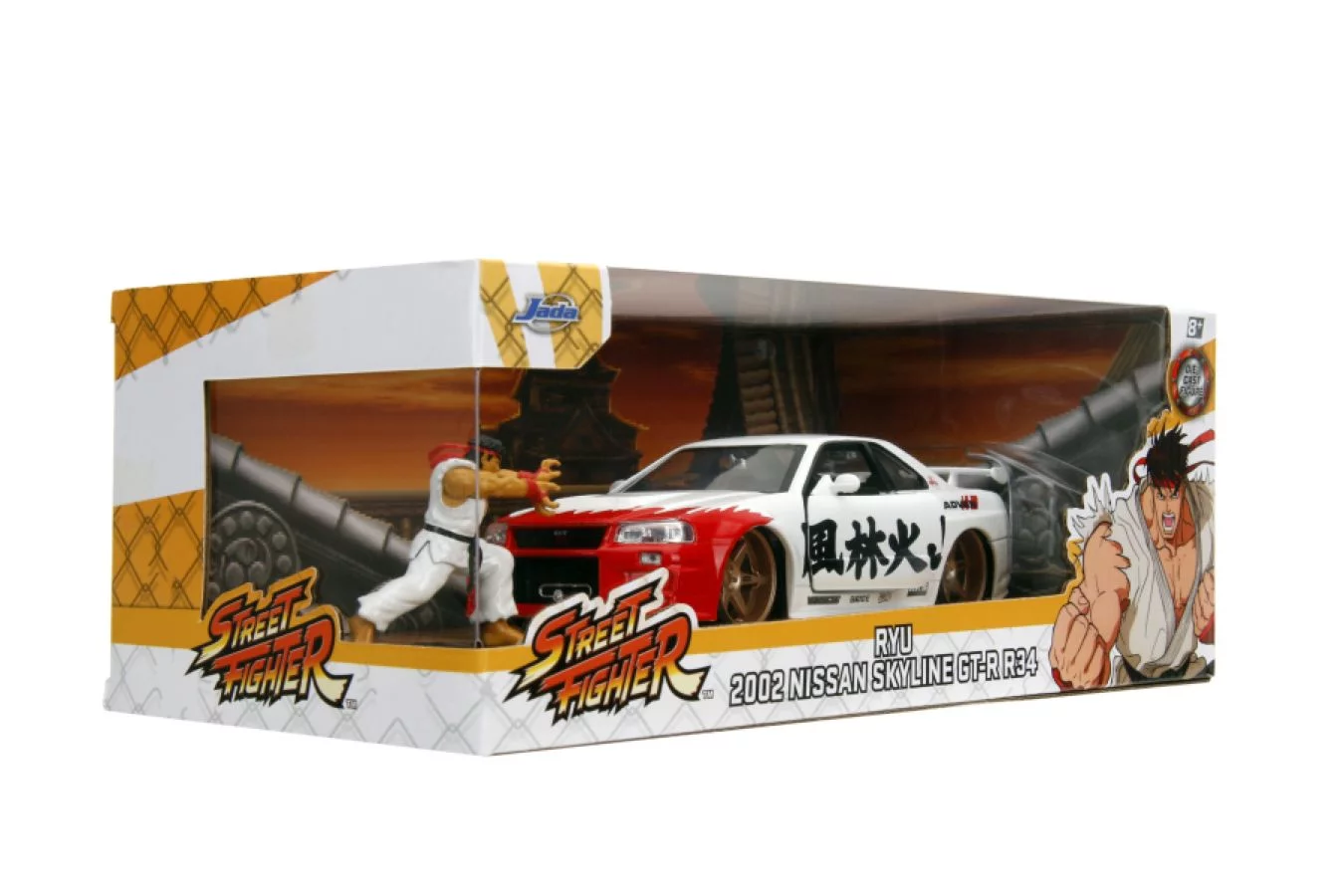 Model turnat sub presiune Street Fighter 1/24 Nissan Skyline GTR poza produsului