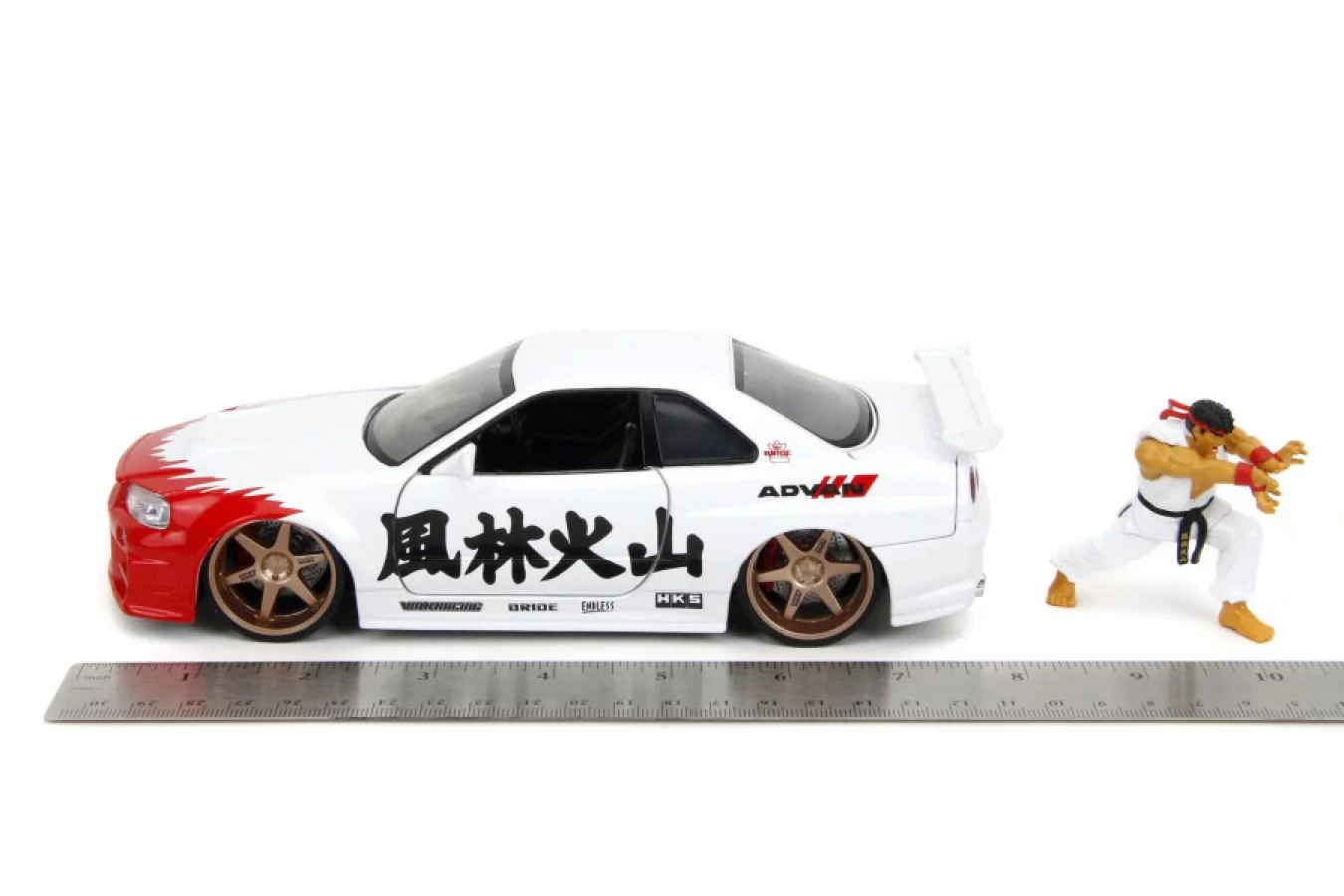 Model turnat sub presiune Street Fighter 1/24 Nissan Skyline GTR poza produsului