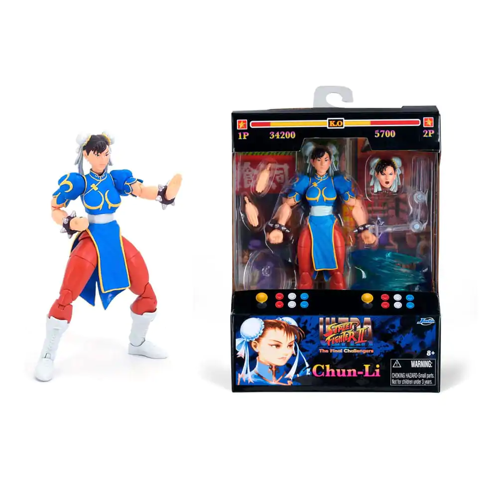 Street Fighter II Chun-Li figurină 15cm poza produsului