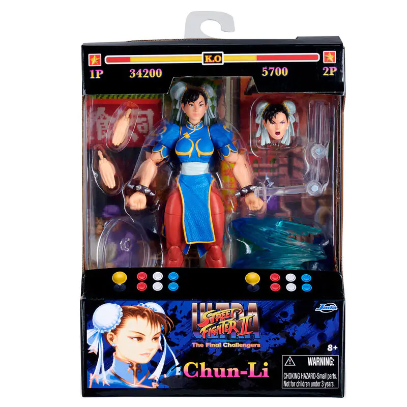 Street Fighter II Chun-Li figurină 15cm poza produsului