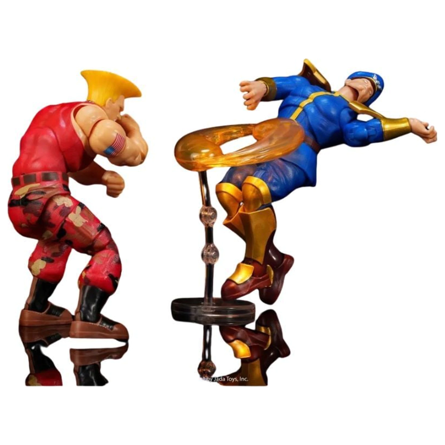 Pachet Street Fighter II Guile y Bison 2 figurine 15cm poza produsului
