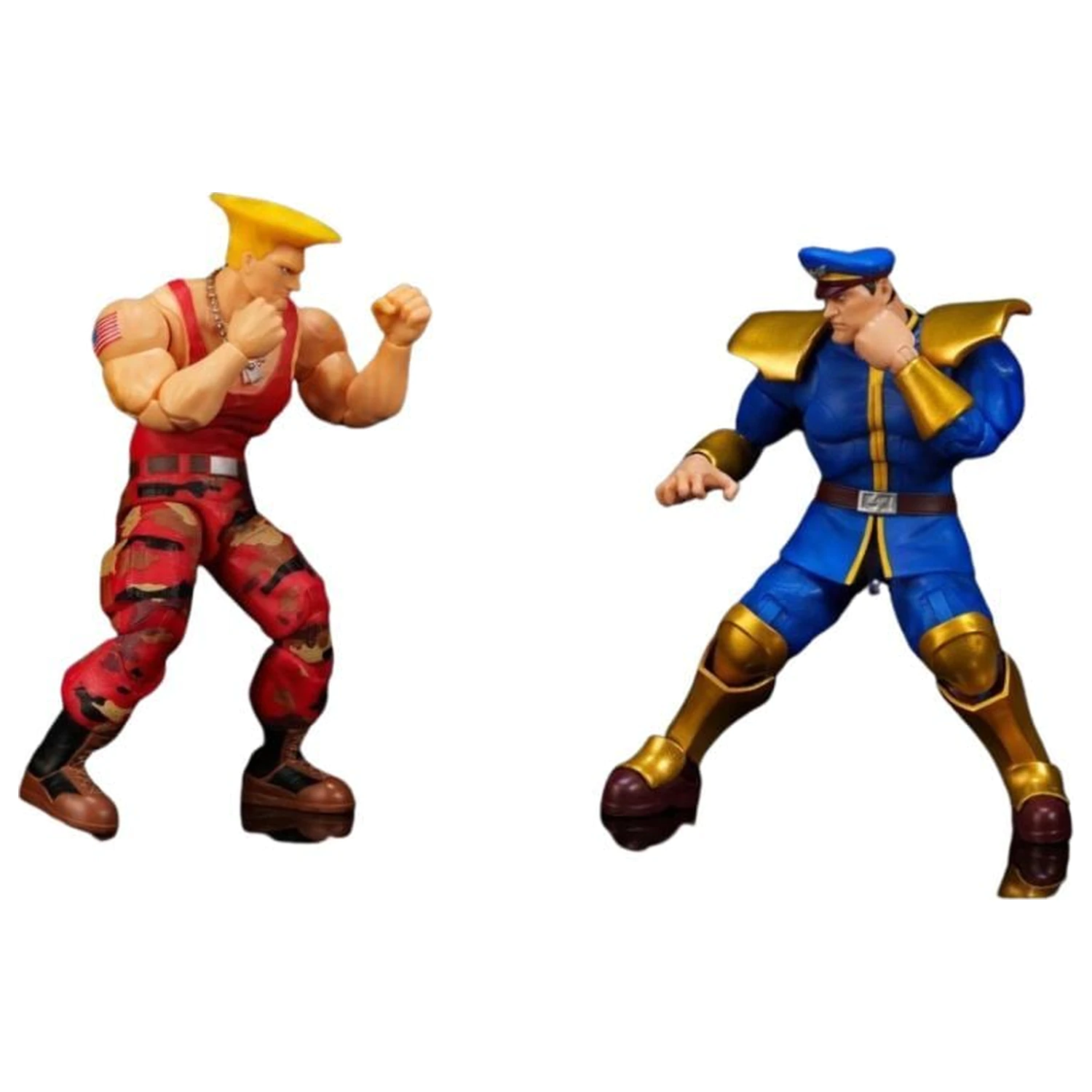 Pachet Street Fighter II Guile y Bison 2 figurine 15cm poza produsului