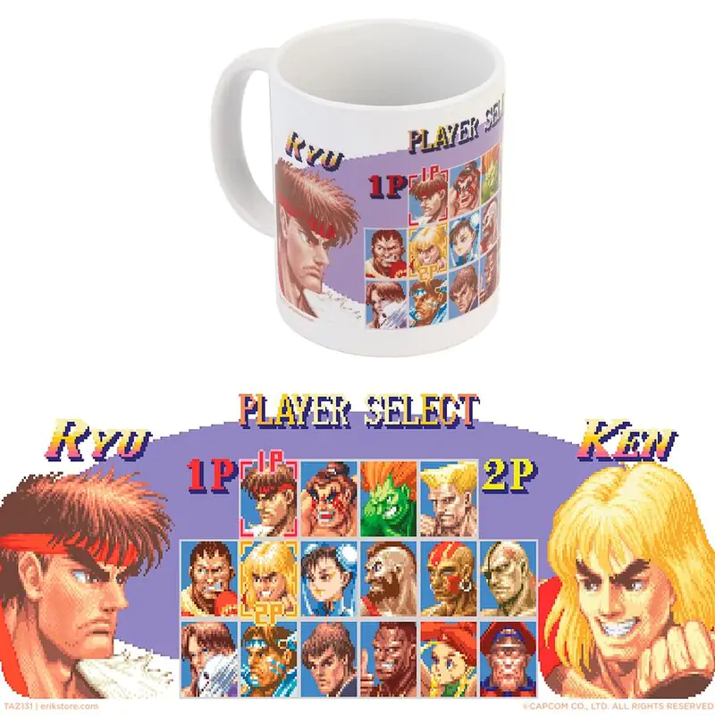 Street Fighter Player Select cană 350ml poza produsului