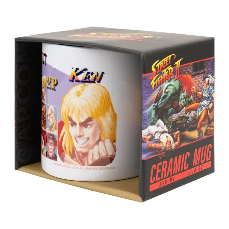 Street Fighter Player Select cană 350ml poza produsului