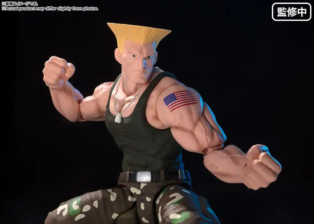 Figurină de acțiune Street Fighter S.H. Figuarts Guile -Outfit 2- 16 cm poza produsului