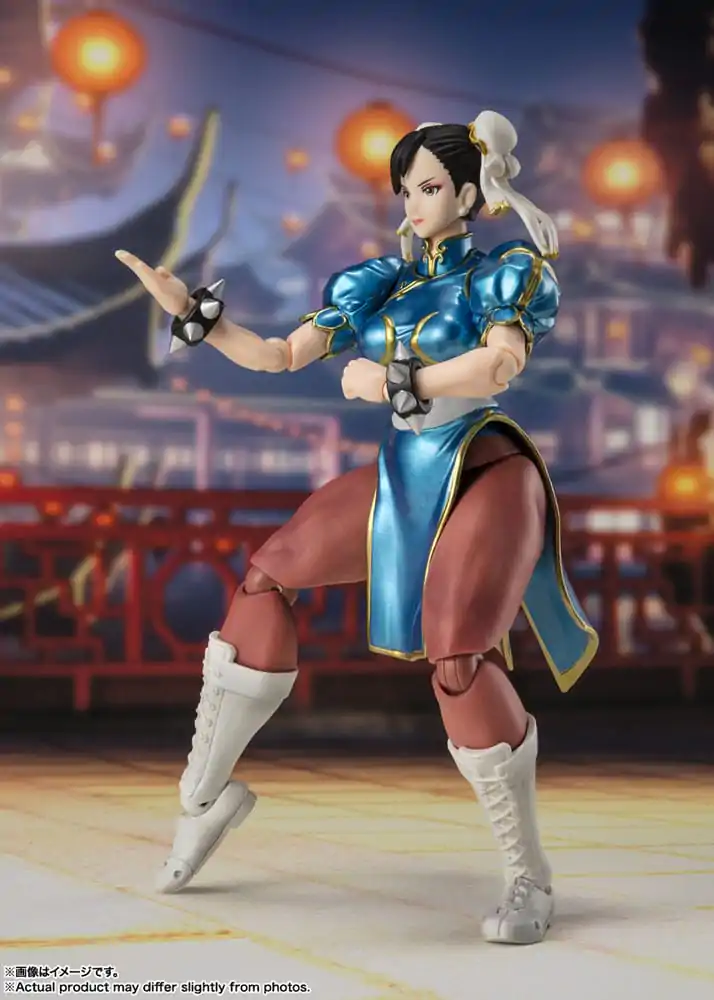 Street Fighter S.H. Figuarts Figurina de acțiune Chun-Li (Outfit 2) 15 cm poza produsului