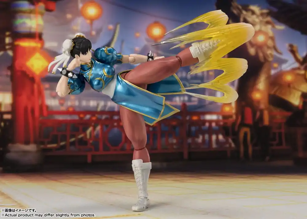 Street Fighter S.H. Figuarts Figurina de acțiune Chun-Li (Outfit 2) 15 cm poza produsului
