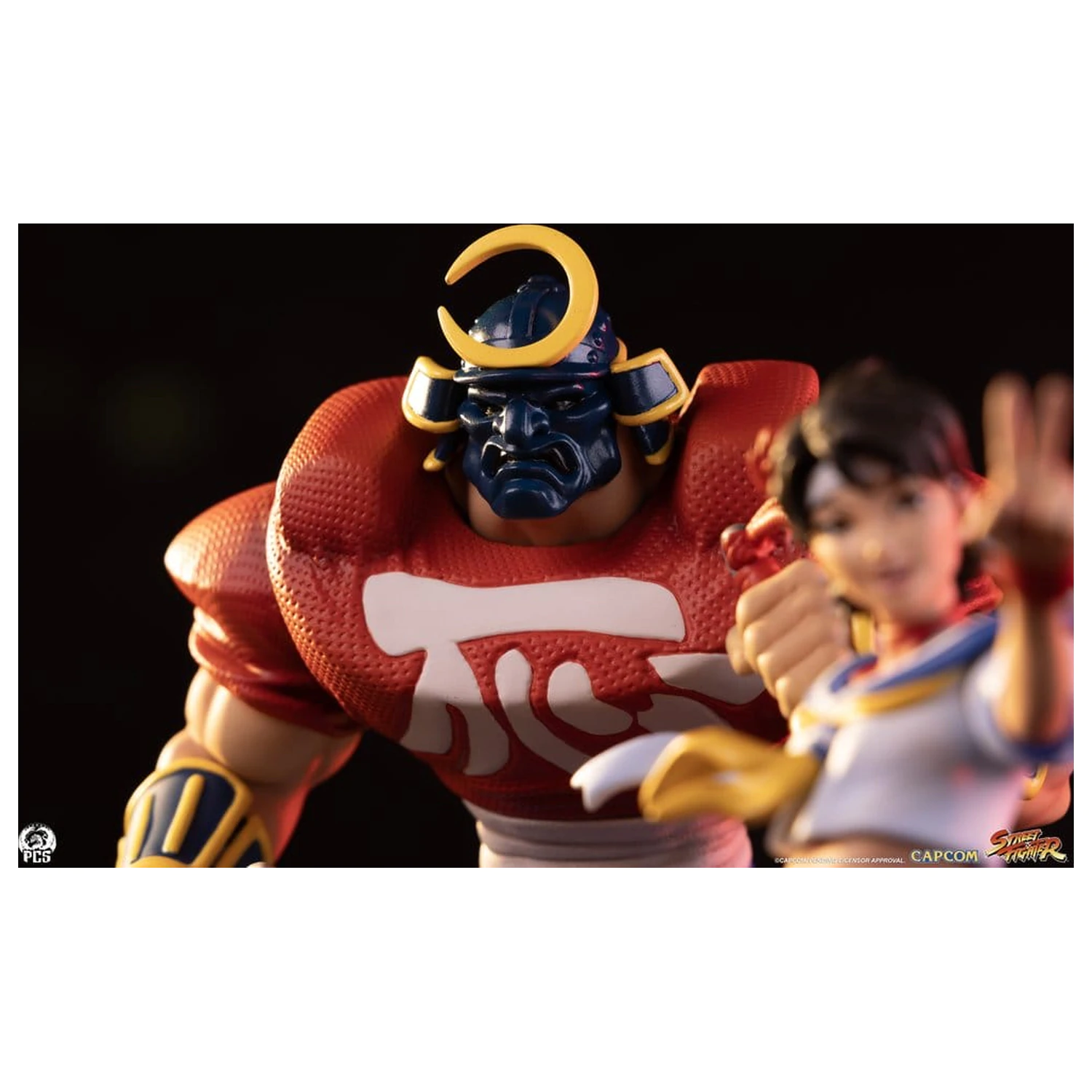 Street Fighter Street Jam Statues statui 1/10 Sakura & Sodom 22 cm poza produsului
