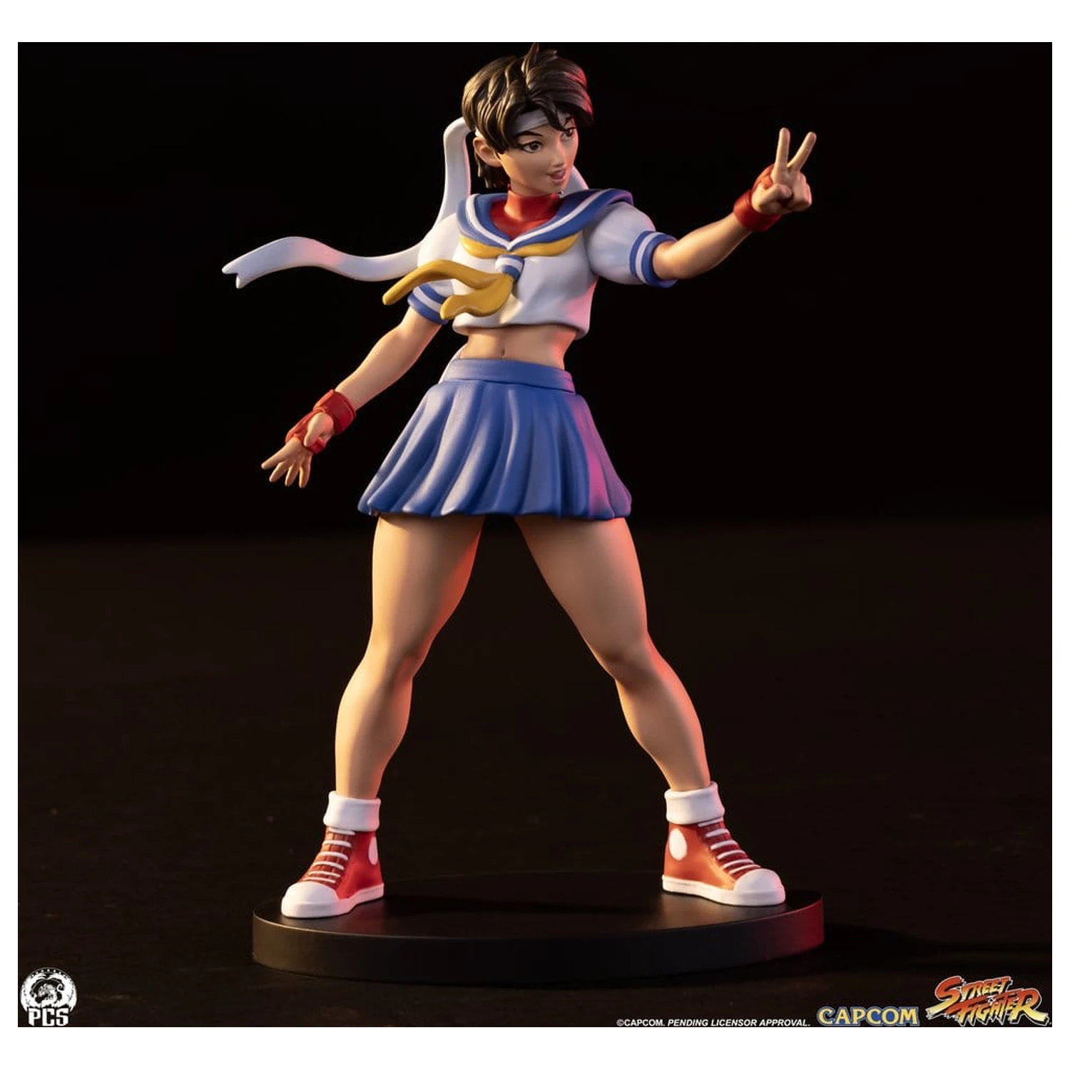 Street Fighter Street Jam Statues statui 1/10 Sakura & Sodom 22 cm poza produsului