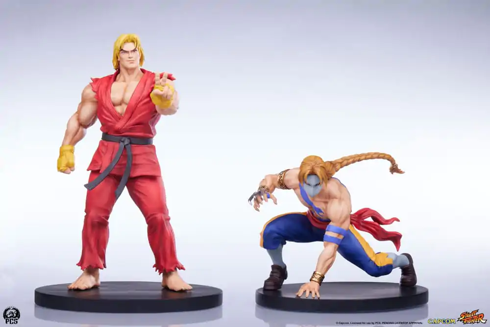 Street Fighter Street Jam Statui 1/10 Ken & Vega Set poza produsului