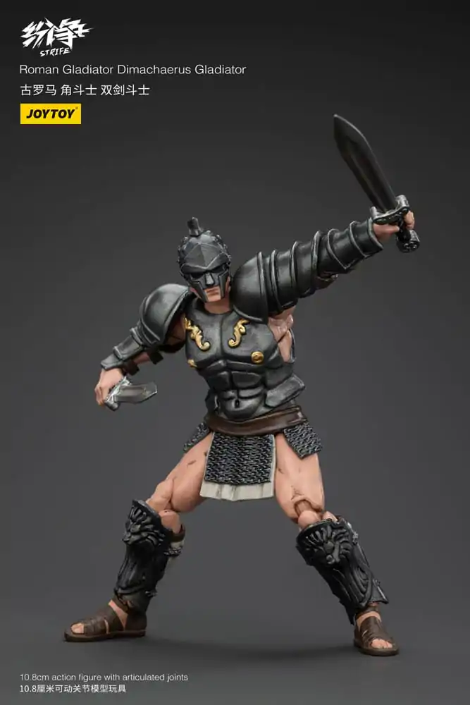 Figurină de acțiune Strife 1/18 Gladiator Roman Dimachaerus Gladiator 11 cm poza produsului