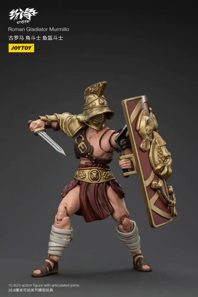 Figurină de acțiune Strife 1/18 Gladiator Roman Murmillo 11 cm poza produsului