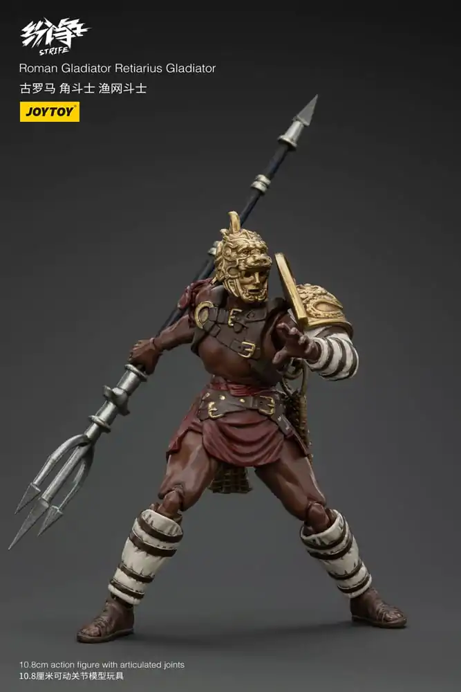 Figurină de acțiune Strife 1/18 Gladiator Roman Retiarius Gladiator 11 cm poza produsului