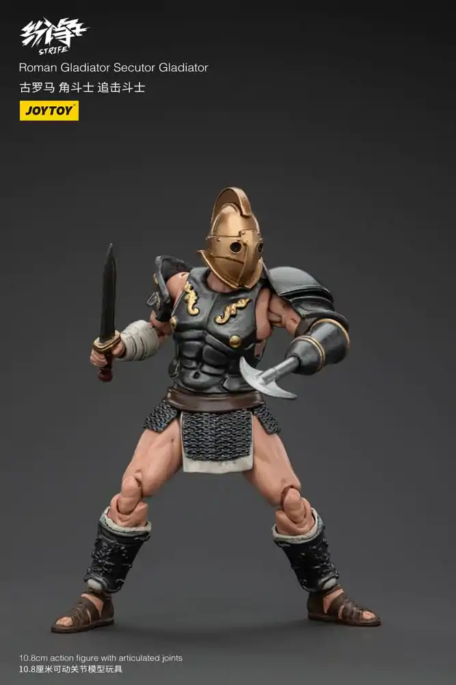 Figurină de acțiune Strife 1/18 Gladiator Roman Secutor Gladiator 11 cm poza produsului