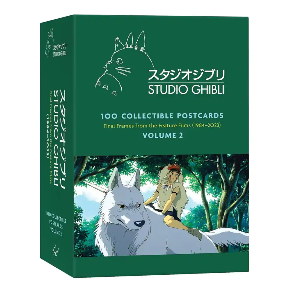 Studio Ghibli Cutie Poștale Box 100 Collectible Postcards Series 2 poza produsului