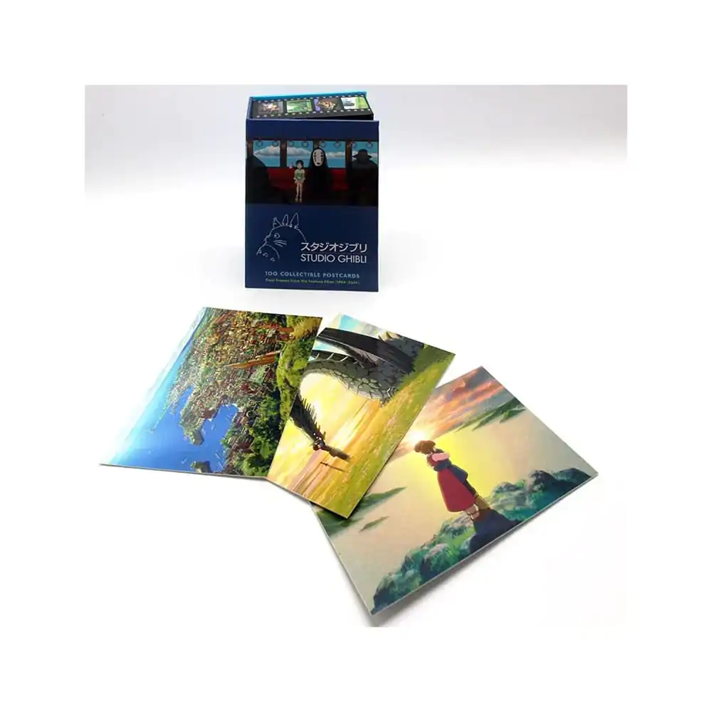 Studio Ghibli Postcards Box 100 de cărți poștale de colecție poza produsului