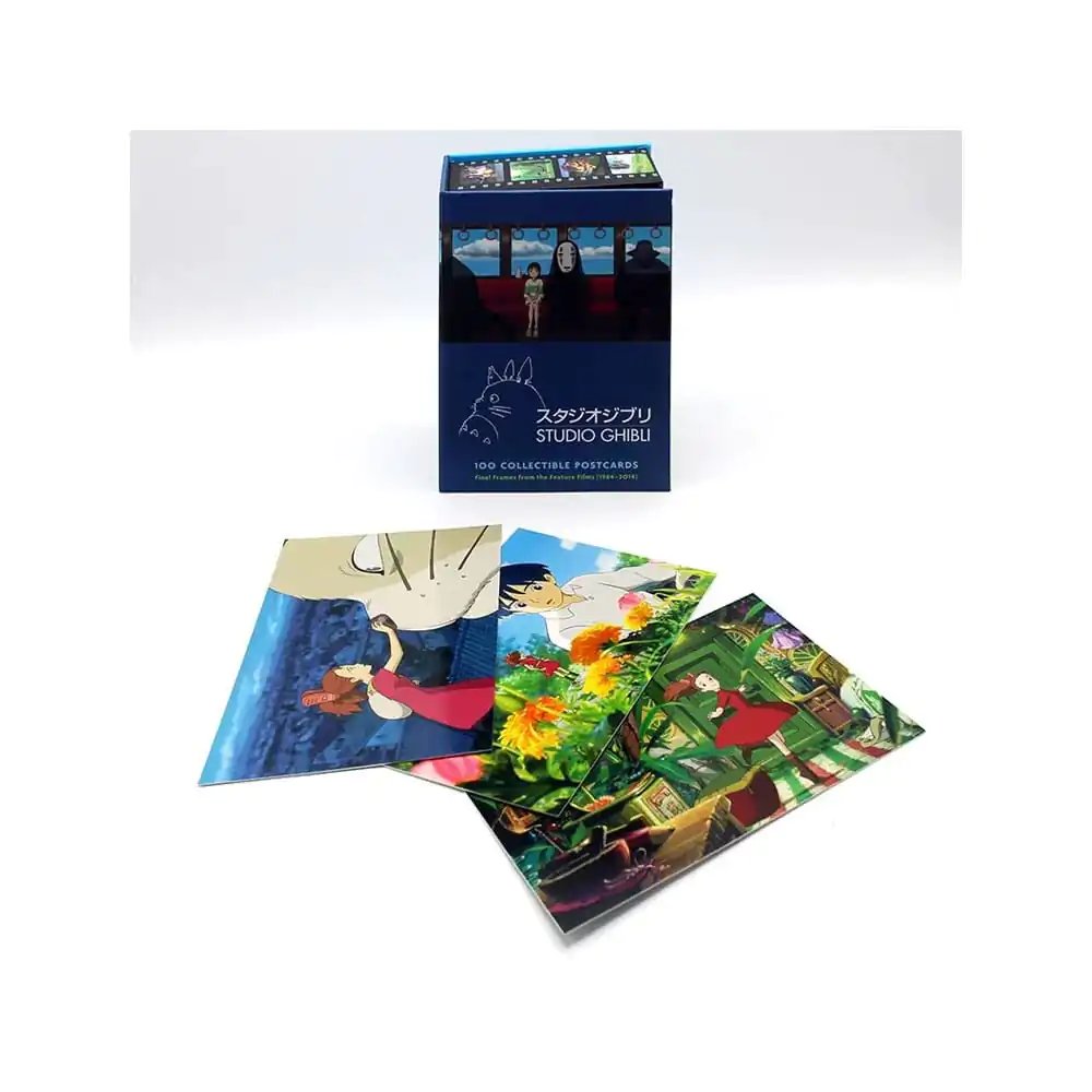 Studio Ghibli Postcards Box 100 de cărți poștale de colecție poza produsului