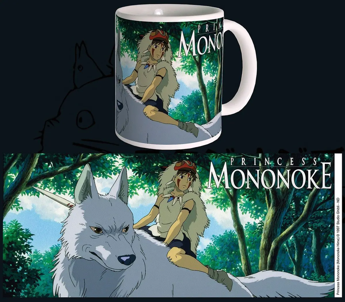 Studio Ghibli Cană Princess Mononoke poza produsului