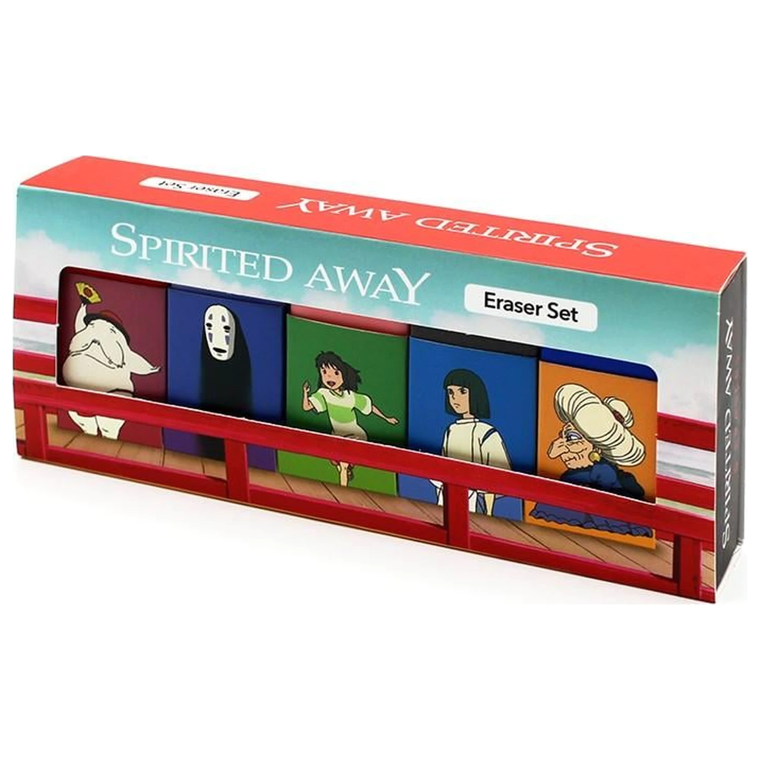 STUDIO GHIBLI Spirited Away Set de radieră poza produsului