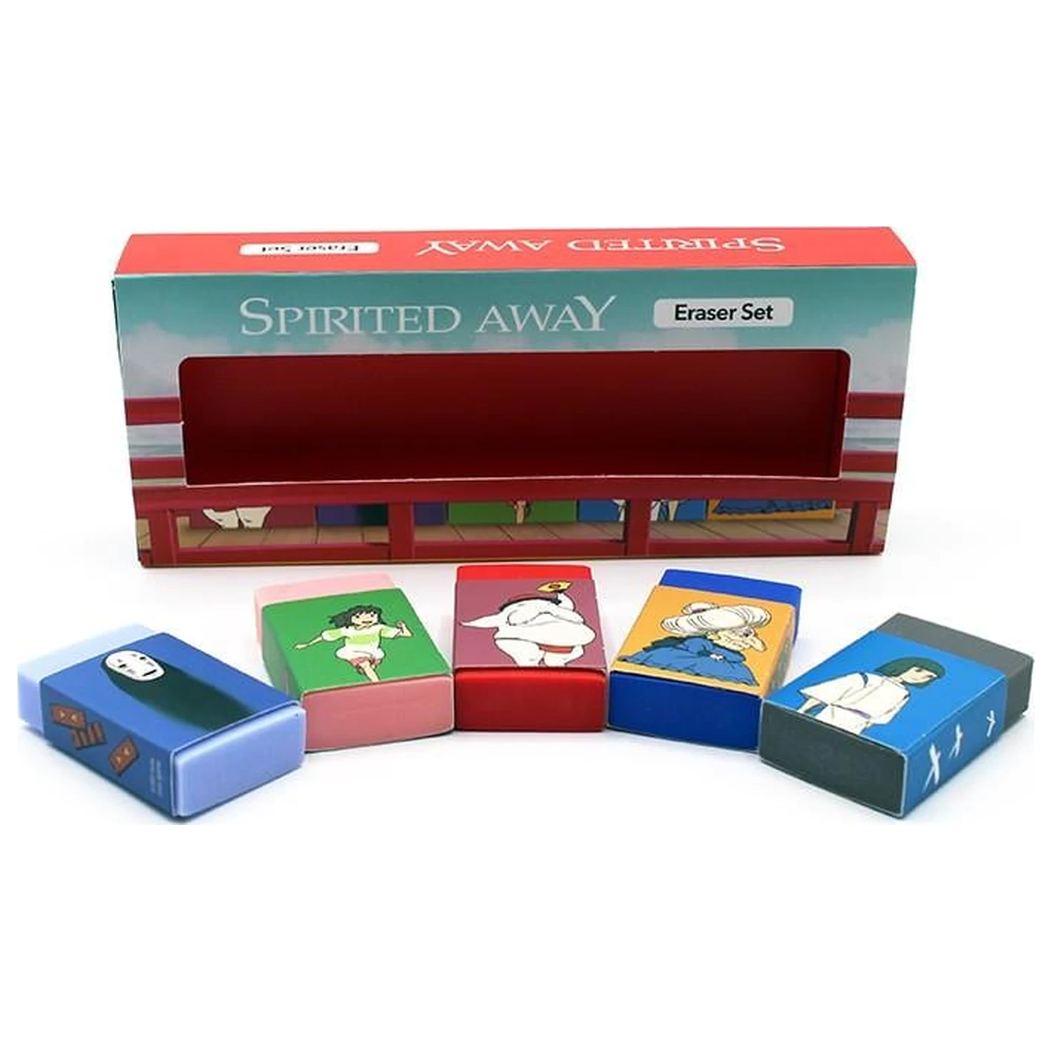 STUDIO GHIBLI Spirited Away Set de radieră poza produsului