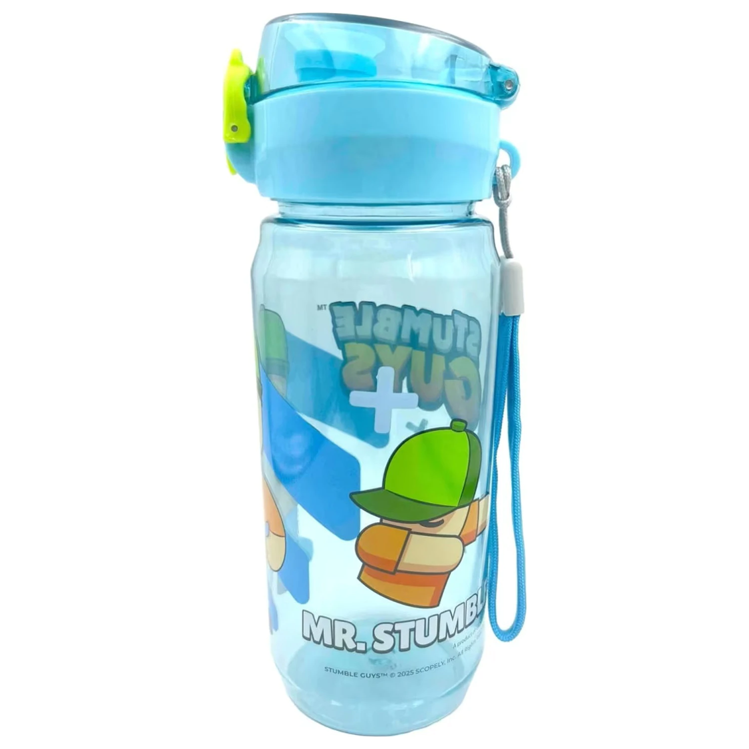 Stumble Guys All Day Sticla de apa din plastic cu agatator 600 ml poza produsului