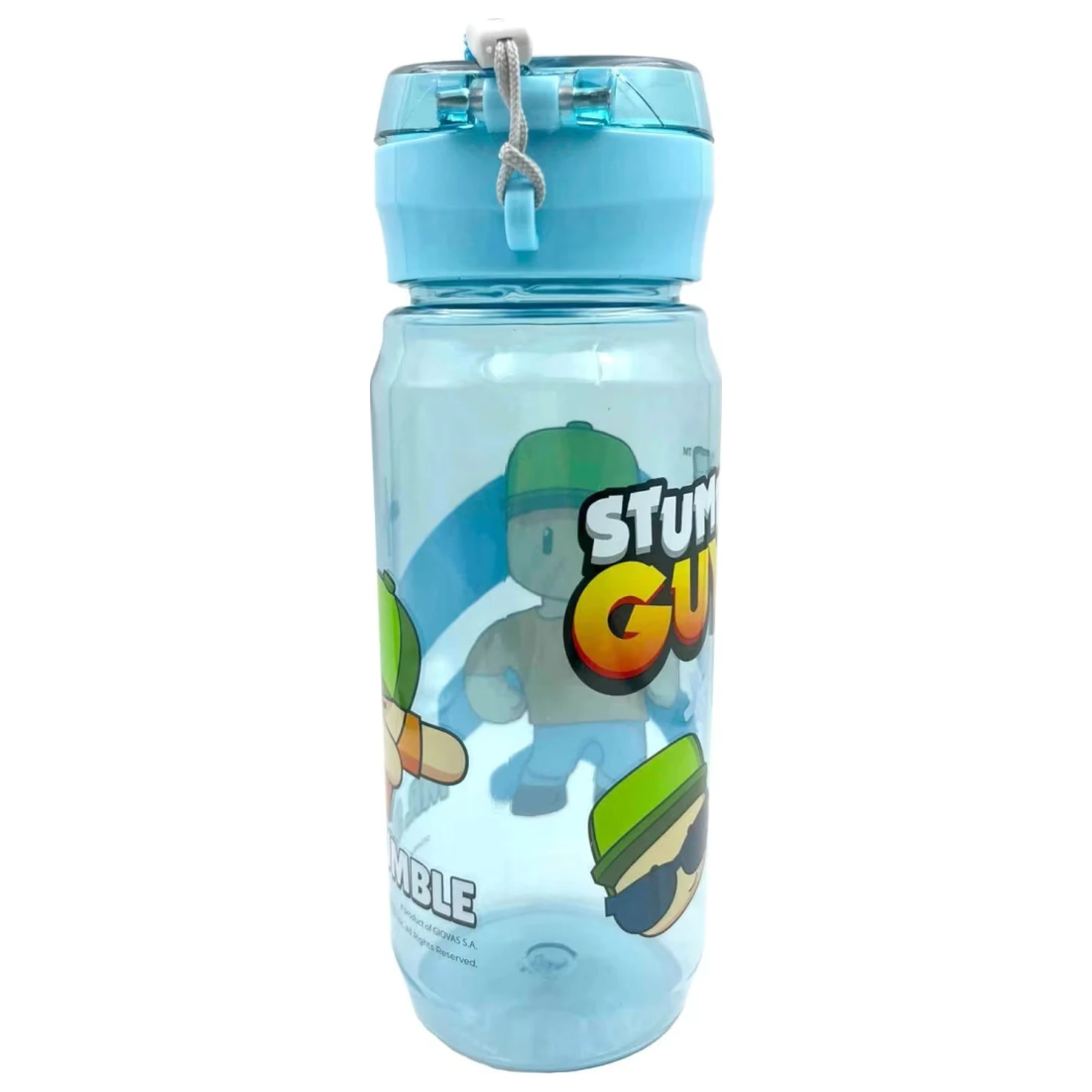 Stumble Guys All Day Sticla de apa din plastic cu agatator 600 ml poza produsului