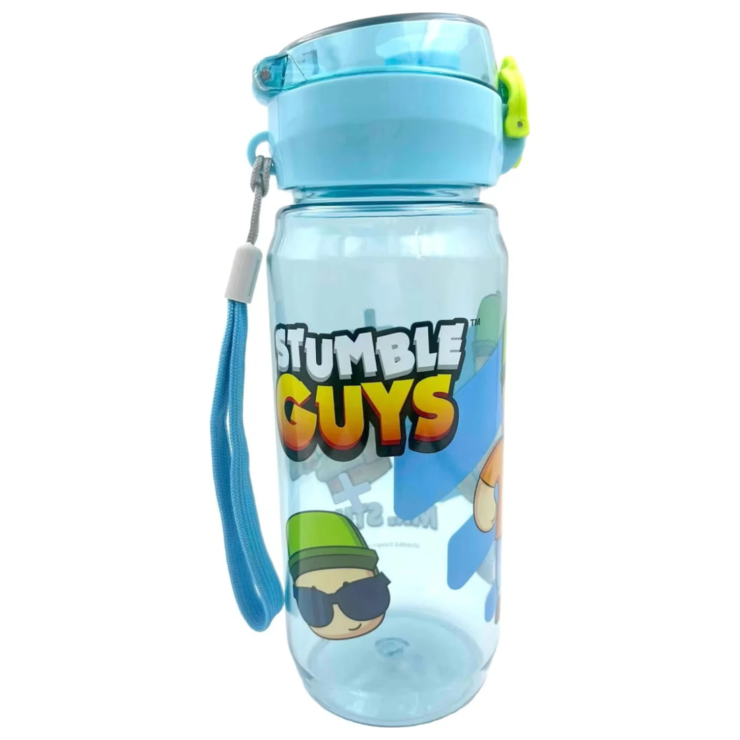 Stumble Guys All Day Sticla de apa din plastic cu agatator 600 ml poza produsului