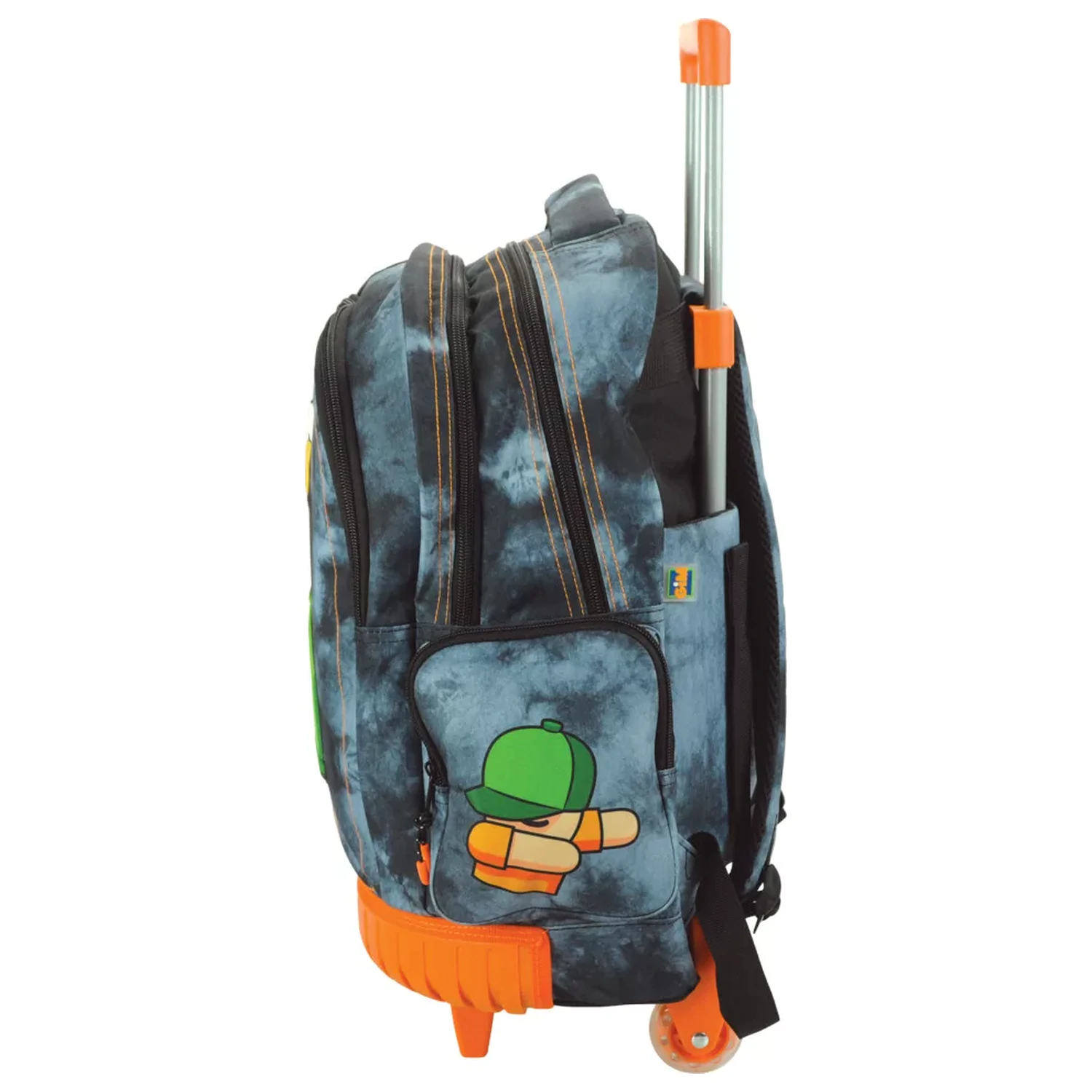 Stumble Guys Hat ghiozdan premium rulant, geanta 42 cm poza produsului