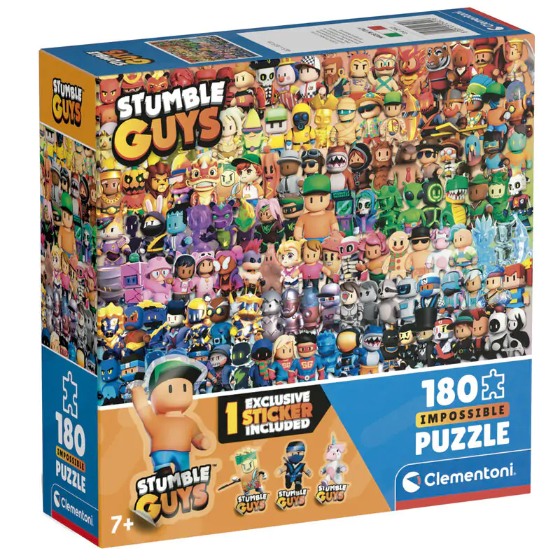 Stumble Guys puzzle imposibil 180 piese poza produsului