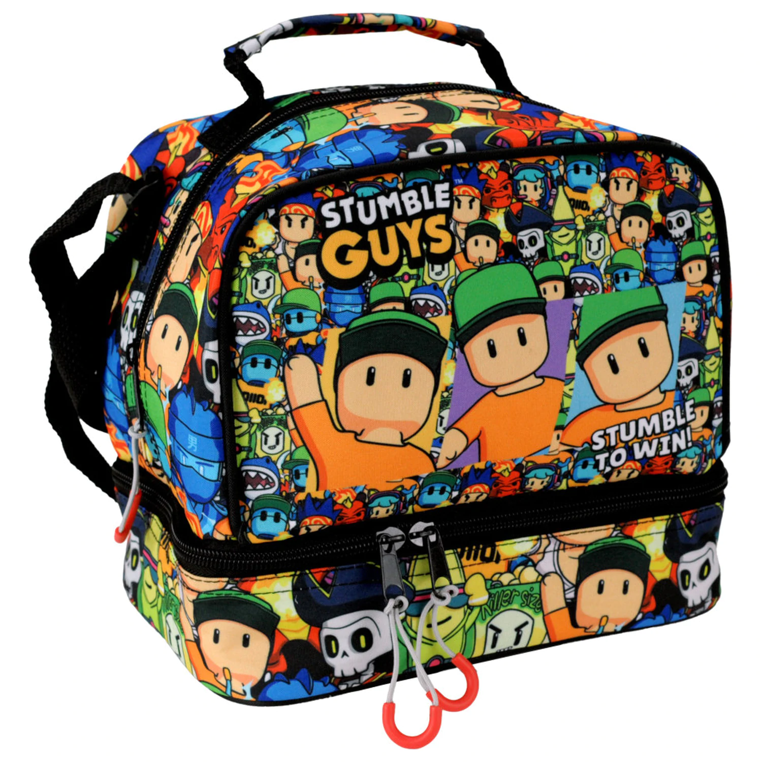 Stumble Guys Race Geanta Termica de Pranz 21 cm poza produsului