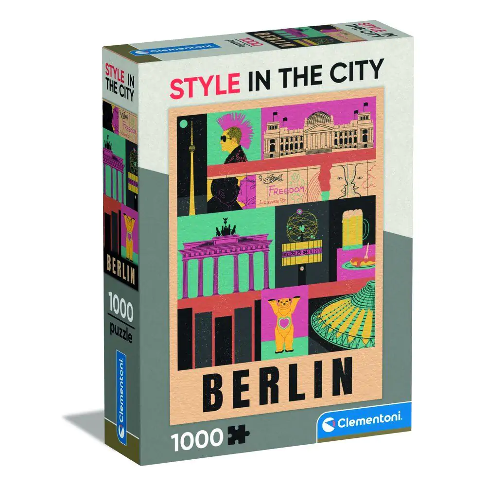 Style in the City Berlin puzzle 1000 piese poza produsului