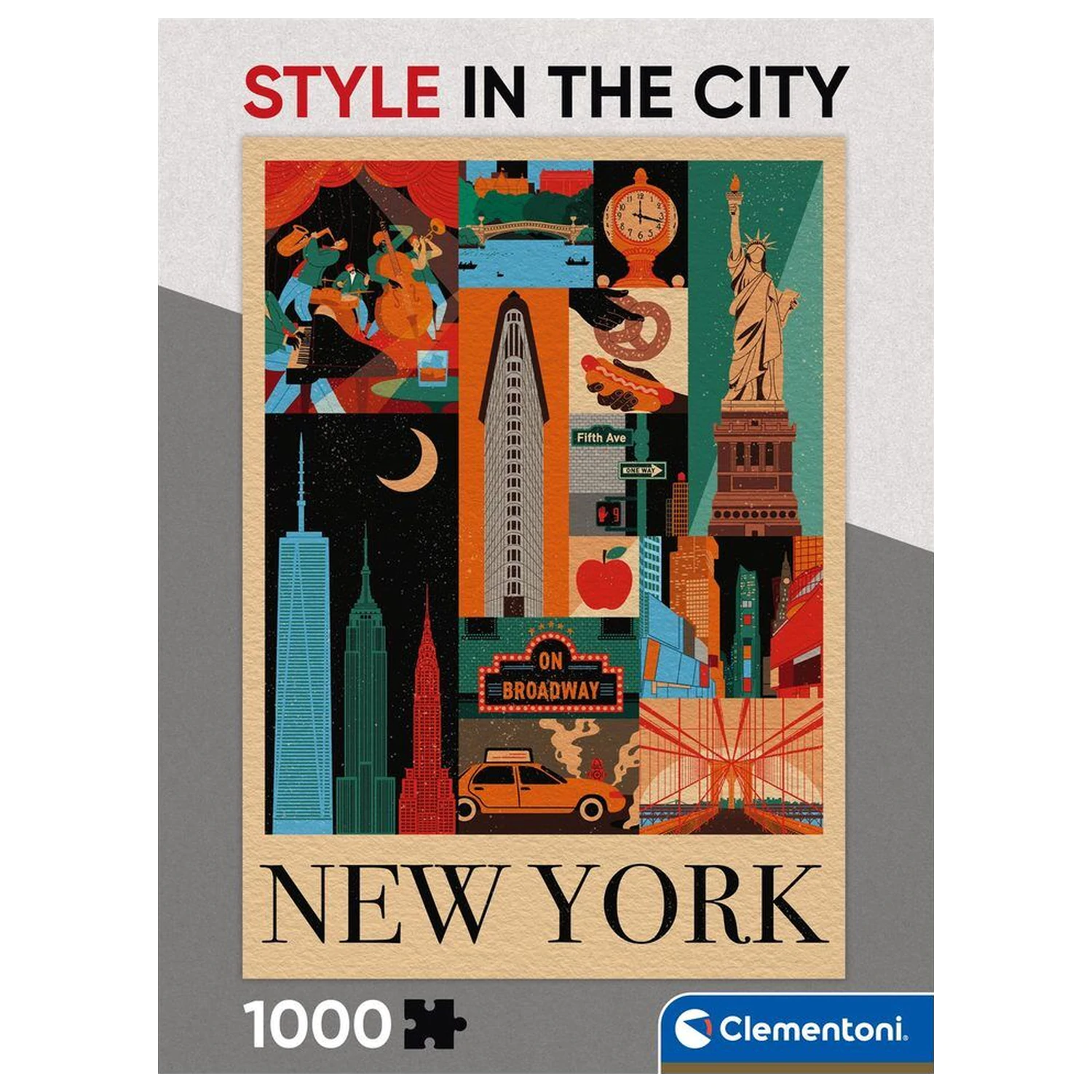 Style In The City New York puzzle 1000 piese poza produsului