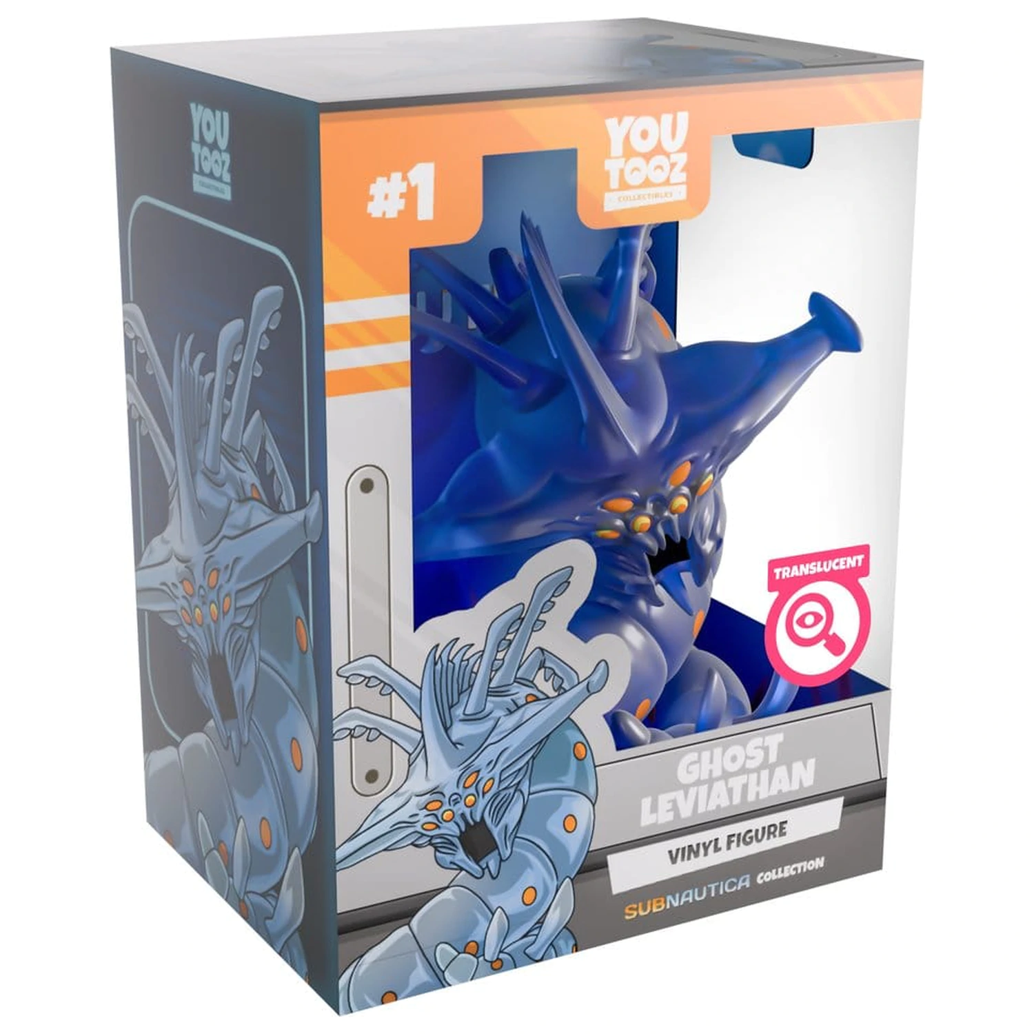 Subnautica figurina de vinil Ghost Leviathan 13 cm poza produsului