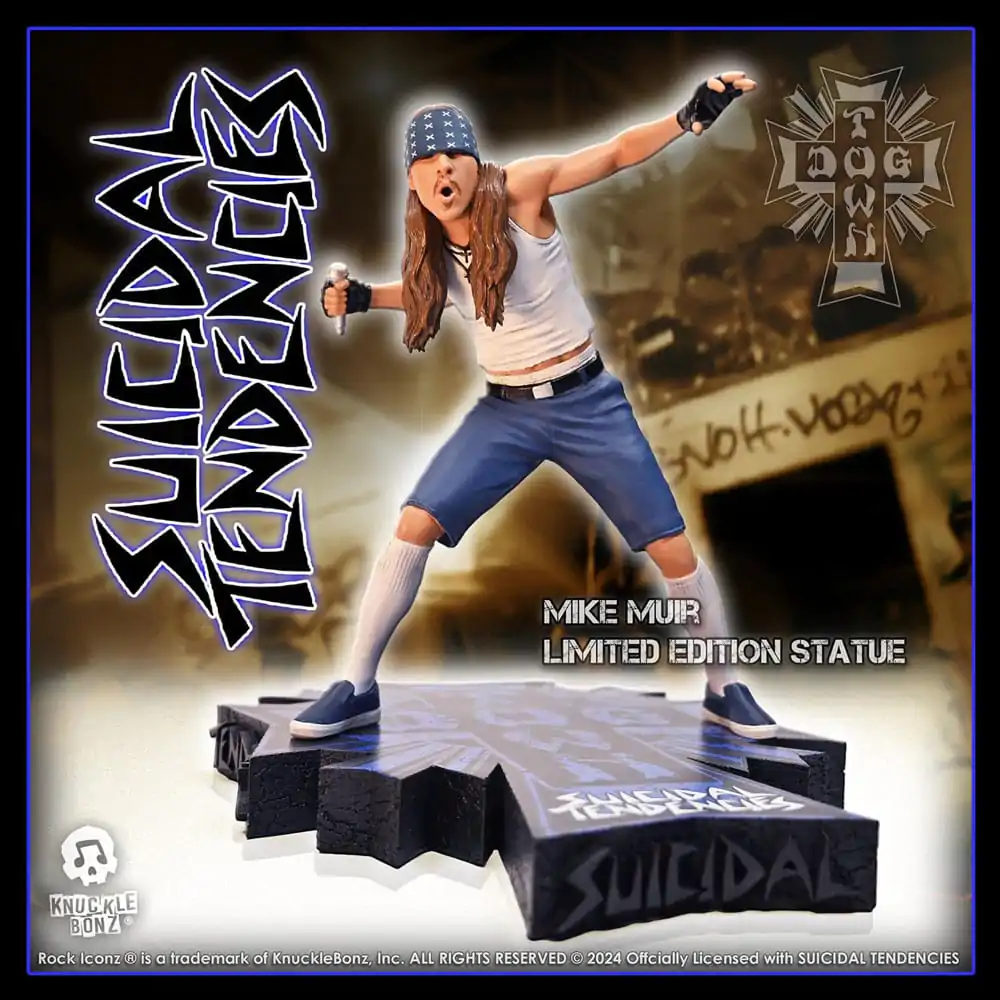 Suicidal Tendencies Rock Iconz Statuie Mike Muir 22 cm poza produsului