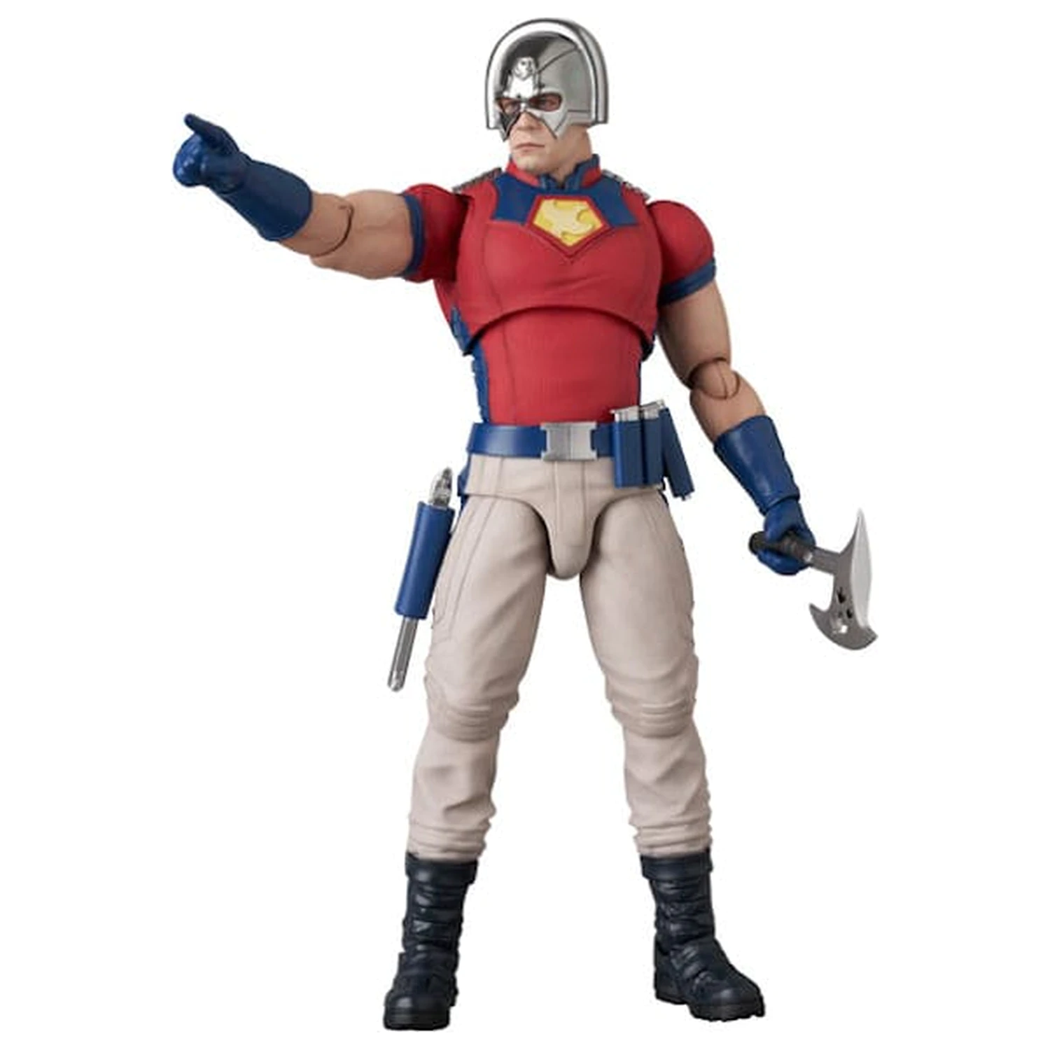 Suicide Squad MAFEX Figurina de actiune Peacemaker 16 cm poza produsului