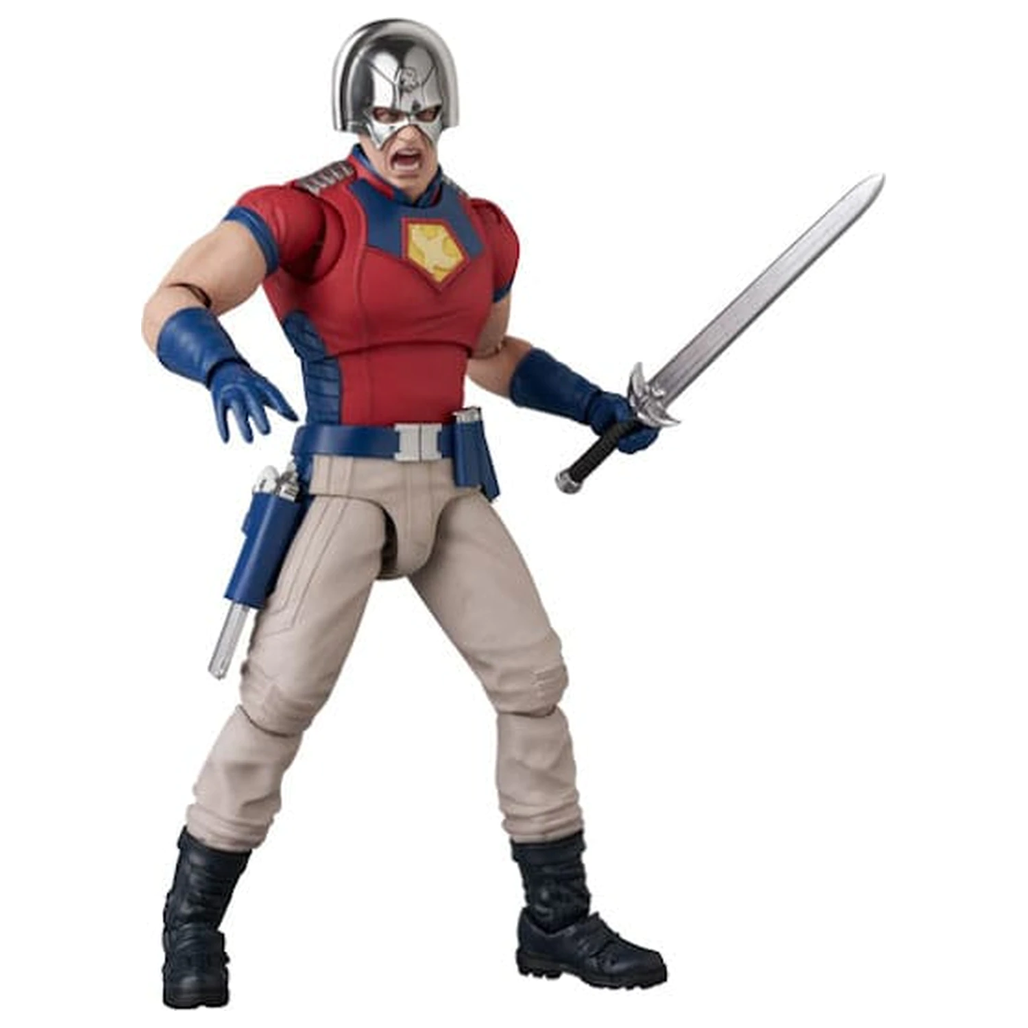 Suicide Squad MAFEX Figurina de actiune Peacemaker 16 cm poza produsului