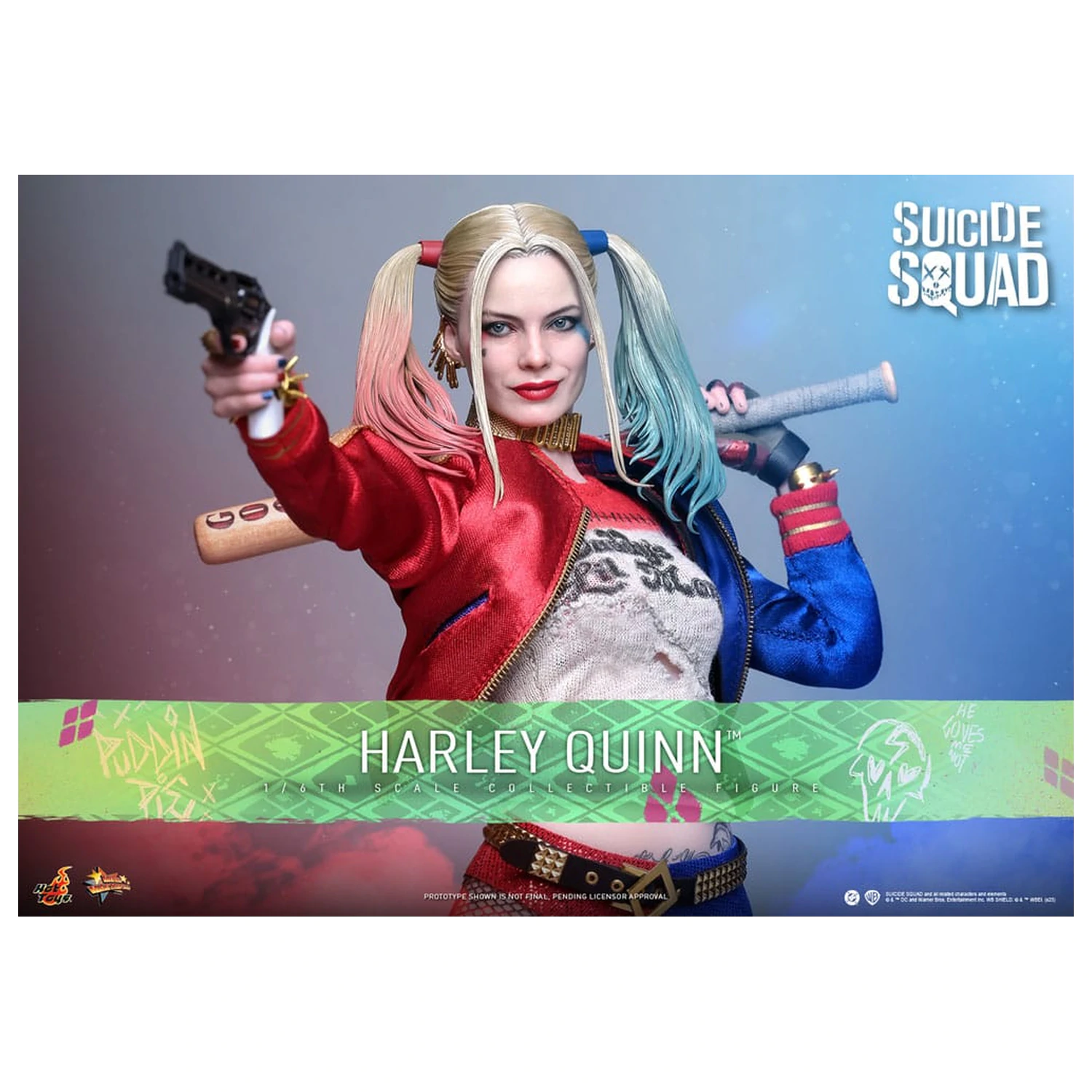 Suicide Squad Movie Masterpiece Figurina de actiune 1/6 Harley Quinn 29 cm poza produsului